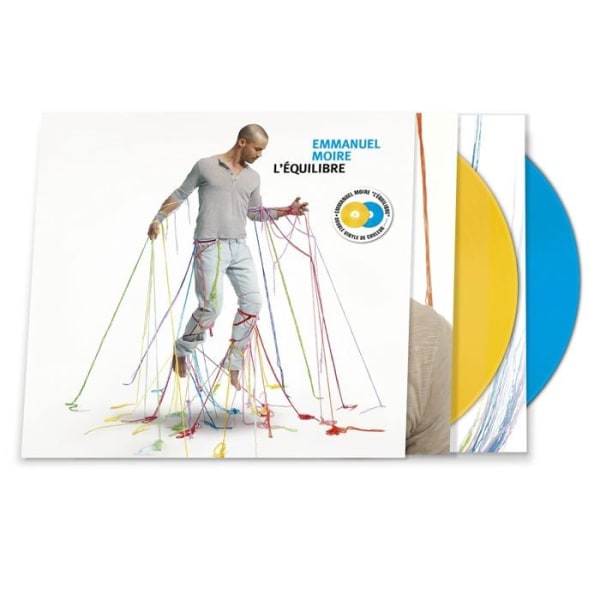 Vinyl internationell sort Parlophone L'Équilibre Deluxe Limited Edition gul och blå vinyl