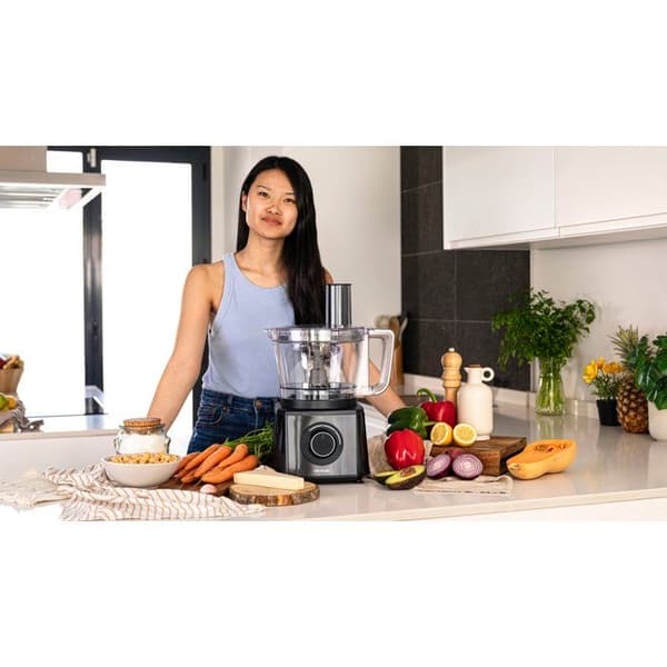 Mixern - CECOTEC - Paprika Hackare - 2000 W - 2 hastigheter + Pulse - Mörkgrå Mörkgrå