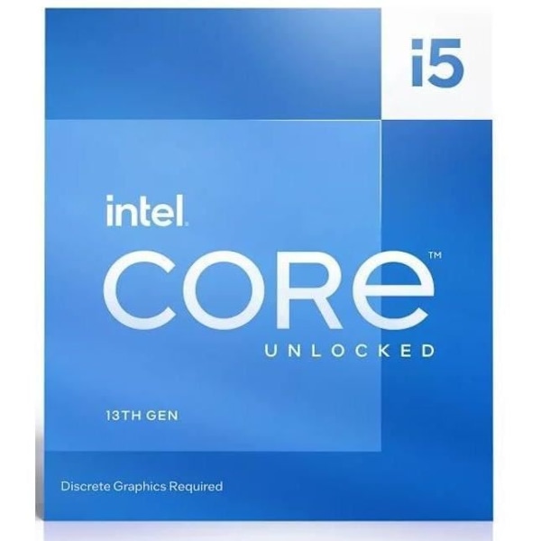 Processor - INTEL - Core i5 13600KF - 5,1GHz - 14 kärnor - Cache 24 MB