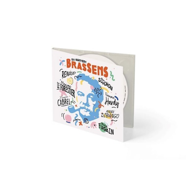 Cd-samling De sjunger Brassens