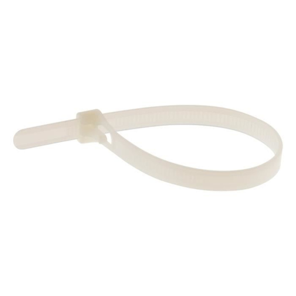 Set med 70 återanvändbara halsband 20x 3,6x140 vit + 20x 4,8x200 svart + 15x 200x7,6 vit + 15x 250x7,6 svart vit svart