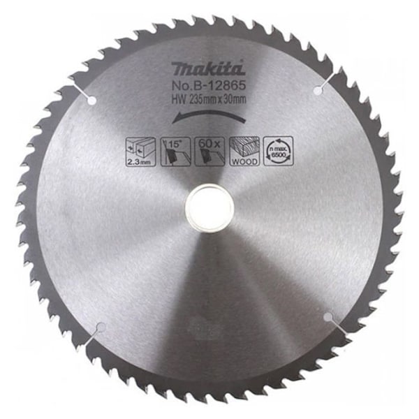 MAKITA D-03925 standard träkarbidblad för cirkelsågar