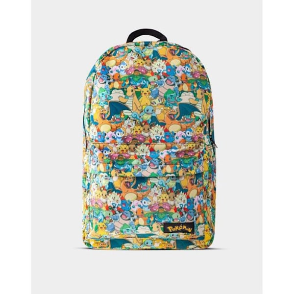 Laptop Ryggsäck - Pokémon - All Over Print - Blå - Vuxen - Syntet - Rygg ANDRA