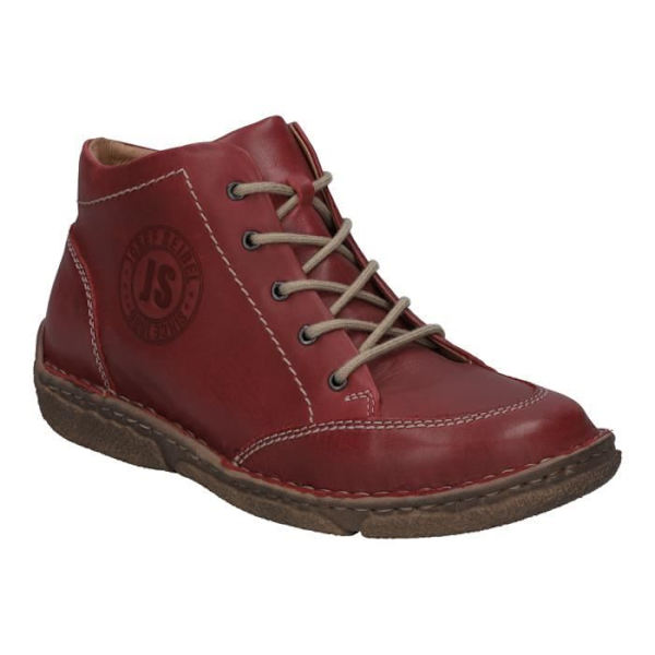 Bottines - JOSEF SEIBEL - Neele 01 - Läder - Dragkedja - Medelhöjd Lila 39