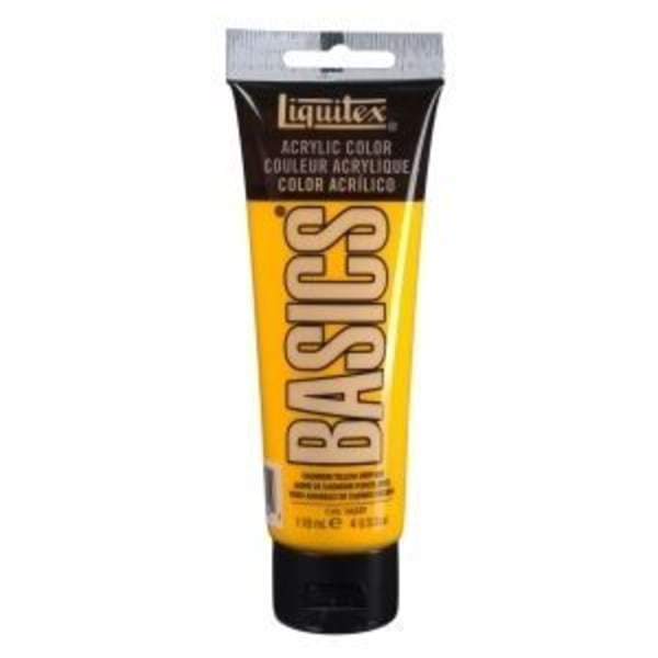 Akryl liquitex basics mörk kadmiumgul...