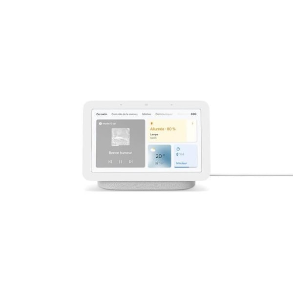 Smart display - Google Nest Hub (andra generationen) - Högtalare med röststyrning - Grå