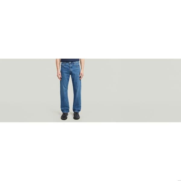 Jeans G-Star Dakota Regular Straight - blekt vattenväg bleknad vattendrag 31/30
