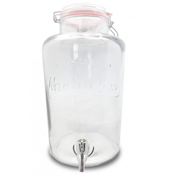 Nerthus FIH 099 Dryckesautomat i glas med kranglas 30,5 cm 8 L