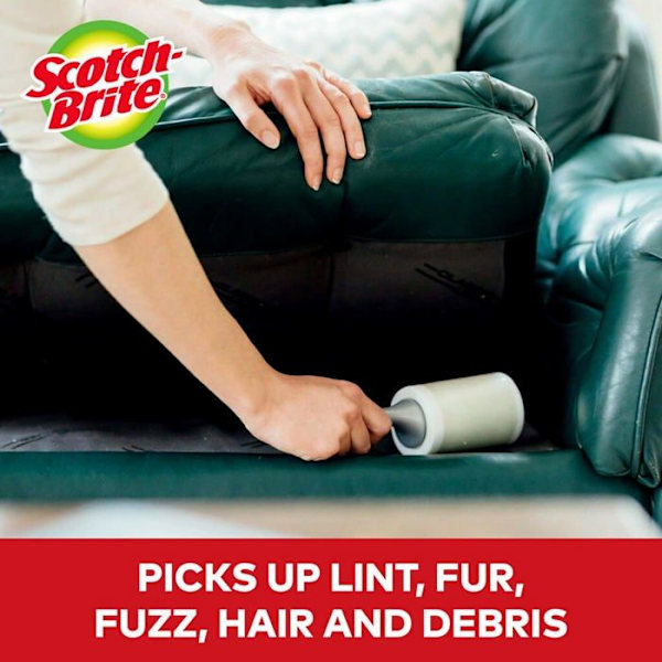 Scotch-brite svamp - 836RS-95-5pka - Lint roller, 95 ark, 5 stycken