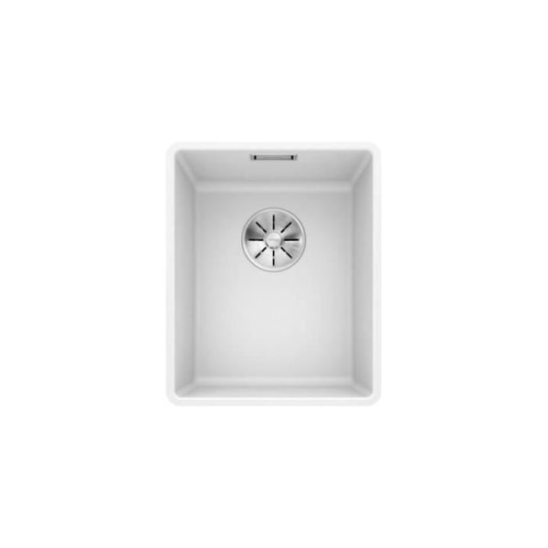 Evier - BLANCO - SUBLINE 320-F - 2 Bäcken - Rektangulär - Manuell - Vit Vit