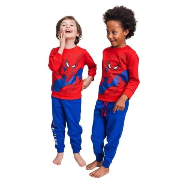 Baby Boy's Brushed Cotton Joggers Cerda Spiderman - röd - 3 år Röd 3 år