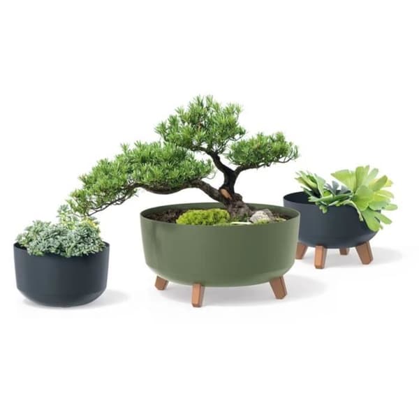 Prosperplast Gracia DGRL300L-S449 vit blomkruka 6,8L Vit