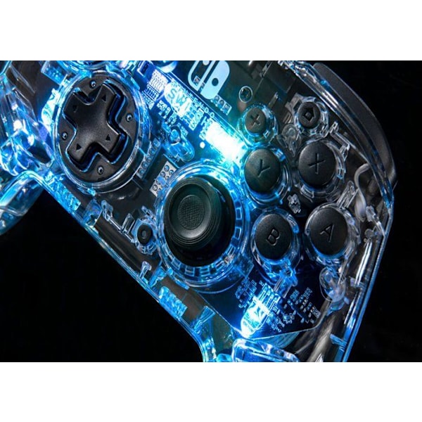 Manette utan tråd Switch Afterglow Prismatic-tillbehör-SWITCH Transparent