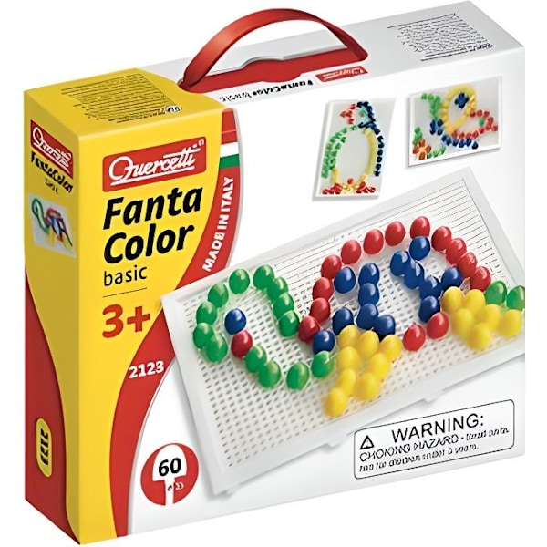 FantaColor Basic Mosaik Set - QUERCETTI - 15 mm bitar - Blandat Flerfärgad