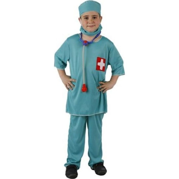 Läkardräkt - ATOSA - Storlek 5/6 år - Polyester - Barn Blå