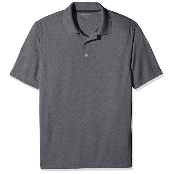 Essentials Polo - F16AE40001SUS - Amazon Quick Dry Golf Polo, Classic Fit (Plus tillgängliga storlekar) Herr Grå Medio Mezcla XL