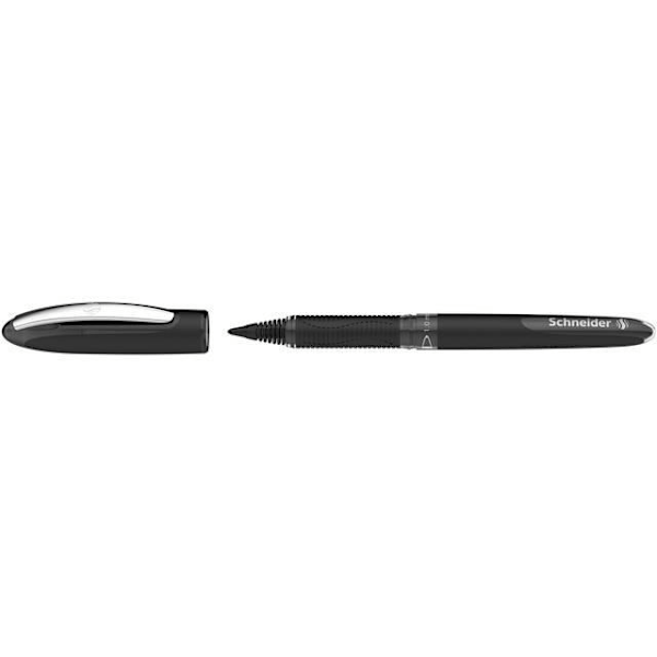 Schneider One Sign rullbollspenna 1 mm svart gummi