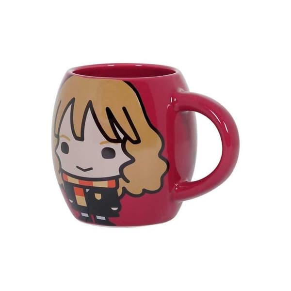 Mugg - KARACTERMANIA - Harry Potter Hermione Chibi - Oval - Keramik - Diskmaskin säker Brun