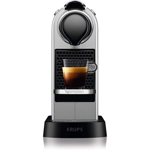 Kaffemaskin - Krups - Nespresso Citiz - Silver - 19 bar - Tank 1L