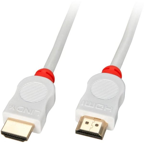 HDMI-kabel High Speed - LINDY - Vit - 2m - Full-HD 1080p och 4K Vit
