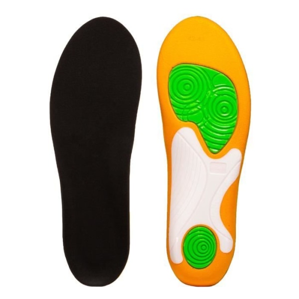 Bama innersula stöd för sneakers och fritidsskor med högkvalitativ, andningsbar mikrofiber Gelstöd 36