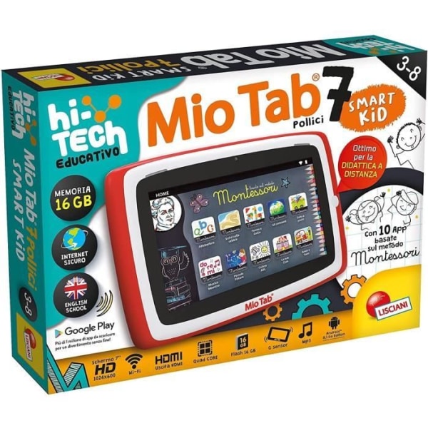 Tablett Mio Tab Smart Kid 7' 2021 89048 Röd
