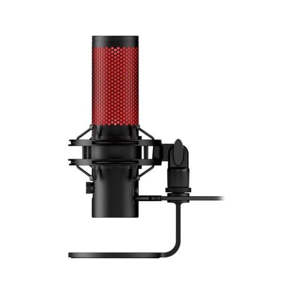 HyperX Quadcast 2 Gamingmikrofon för USB-kondensatorströmning svart Matte svart)