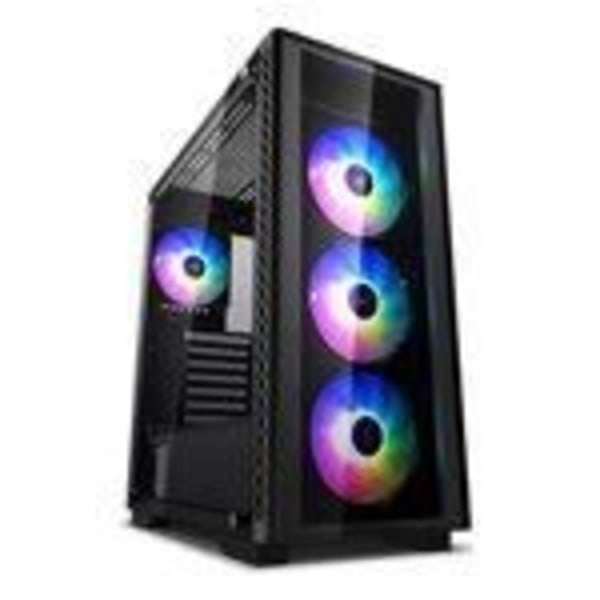 DEEPCOOL MATREXX 50 ADD-RGB 4F Mid Tower PC-fodral - Svart - E-ATX-format