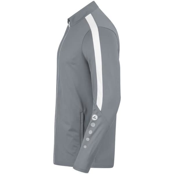 Jako Power polyester träningsjacka - grå Grå XXXL