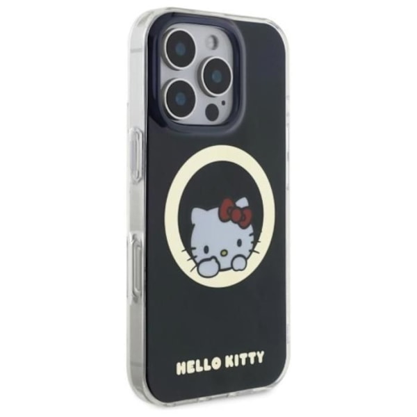 Coque Hello Kitty IML Sweet Kitty MagSafe för iPhone 16 Pro Max (svart) svart