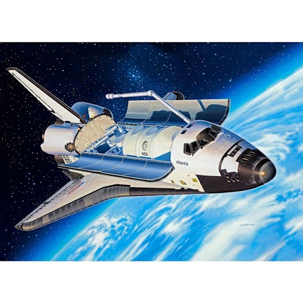 Space Shuttle Atlantis modellsats - Revell - 1/144 - 256mm - 64 delar