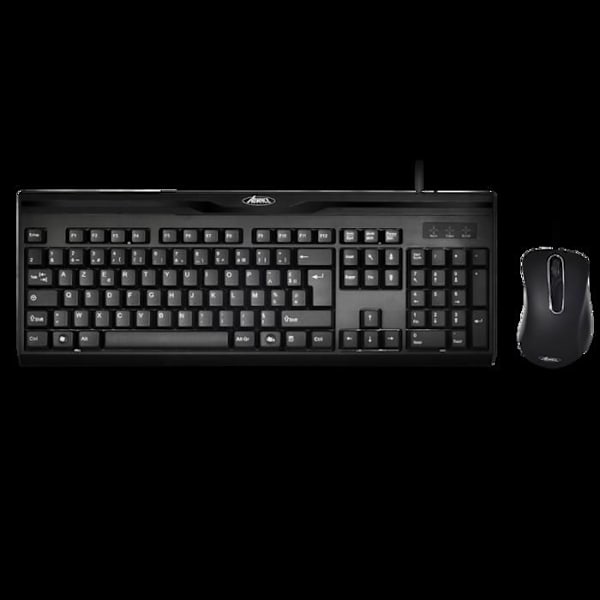 ADVANCE Starter Wired Combo Wired Tangentbord / Musset / CLS-197U - USB - AZERTY - Svart