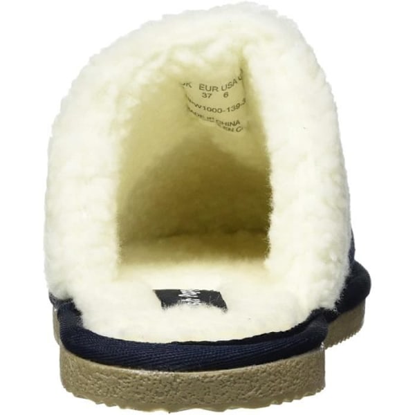 Damtofflor - Hush Puppies Ariana - Mockaläder - Bekvämt Memory Foam - Marinblå Marin 39