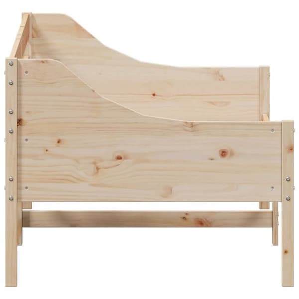 vidaXL Dagbädd, Bäddsoffa, Gästsäng, Möbel för Vardagsrum Sovrum, Modern, 80x200 cm Trä av 842826