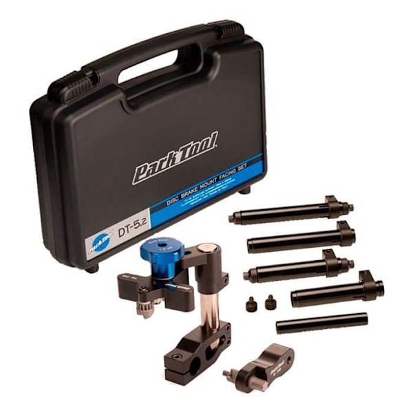 Cykelverktyg - Park Tool - DT 5.2 - Precise Justering - Teleskopiska Adaptorer - Fodral Inkluderat Svart