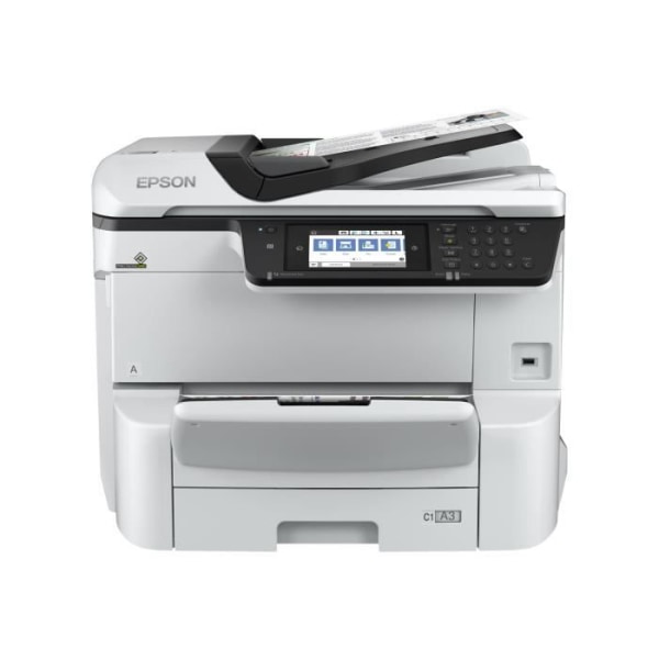 Epson WorkForce Pro WF-C8690DWF A3 färgbläckstråle flerfunktionsskrivare (media) upp till 22 sidor per minut (kopia) upp till 35 sidor per minut...