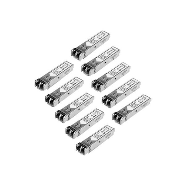 STARTECH HP J4858C kompatibel GBIC SFP-modul - 1000BASE-SX Mini GBIC-sändtagare - 10-pack