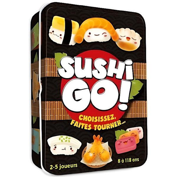 Cocktailspel - Sushi Go! - Brädspel - Från 8 år - 2 till 5 spelare - 15 minuter Flerfärgad