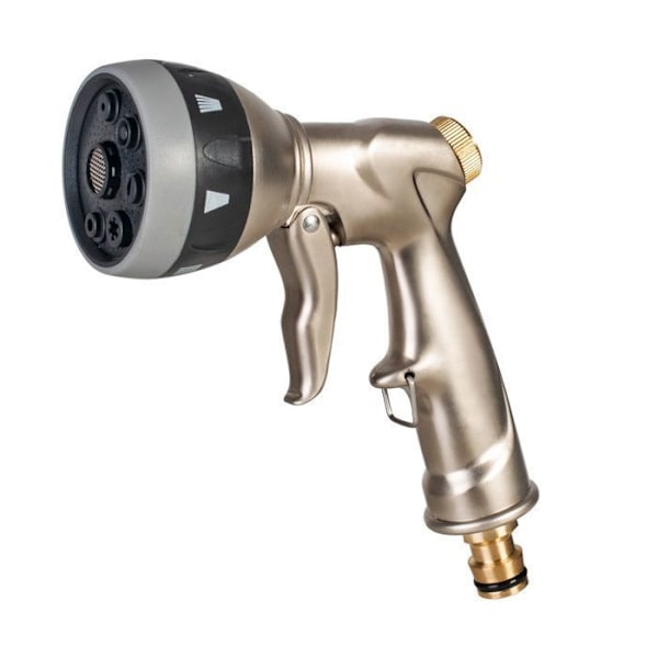 Cellfast sprinkler, pistolformad, 7 funktioner, mässing, MÄSSING guld-