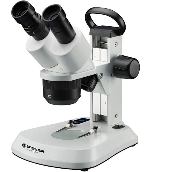 Bresser Analyth STR 10-40x analysmikroskop - Vit/Svart