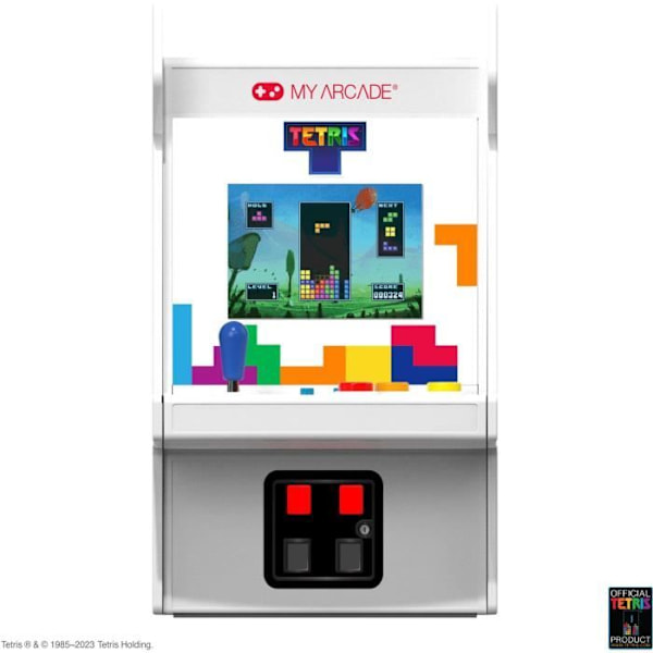 Pocket Player PRO - Tetris - Retrogaming-spel - 7 cm högupplöst skärm