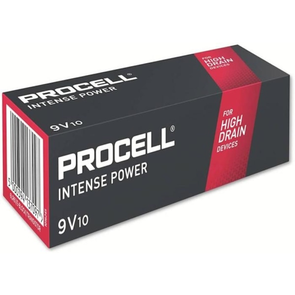 Procell - Alkaliskt batteri 6LR61 Procell Intense 9V 726mAh-Procell