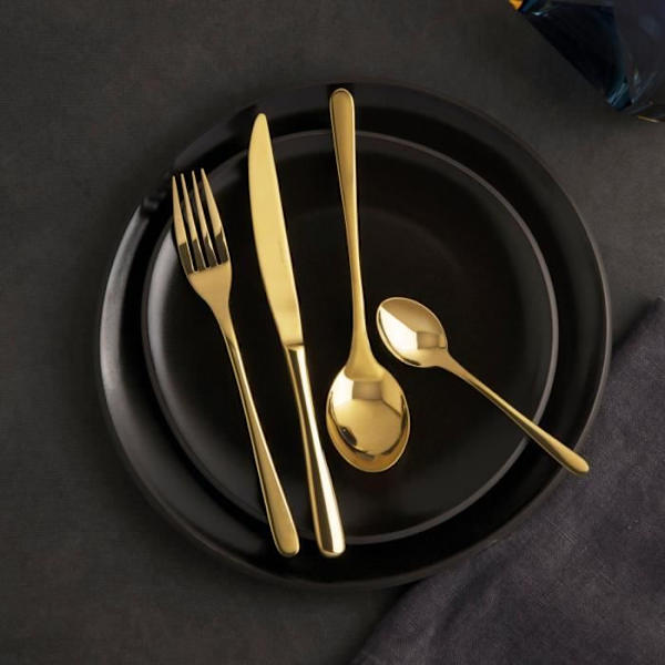 Sambonet Taste 36-delat bestickset - pvd guld - TU