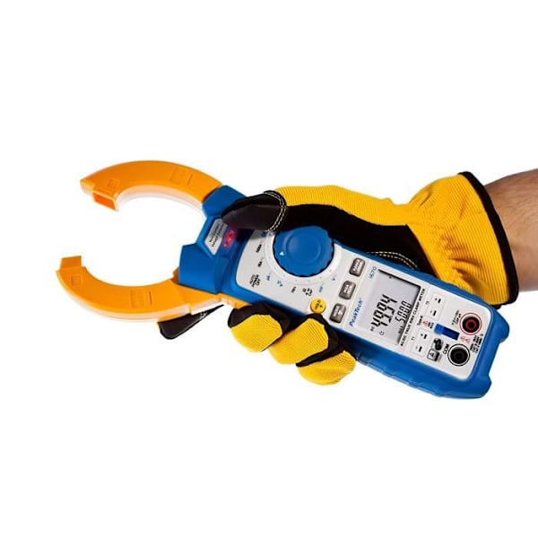 PeakTech 1670 - RMS Clamp Meter med Bluetooth 4.0 - App 1000A AC/DC, LED-belysning, 50 000 räkningar,