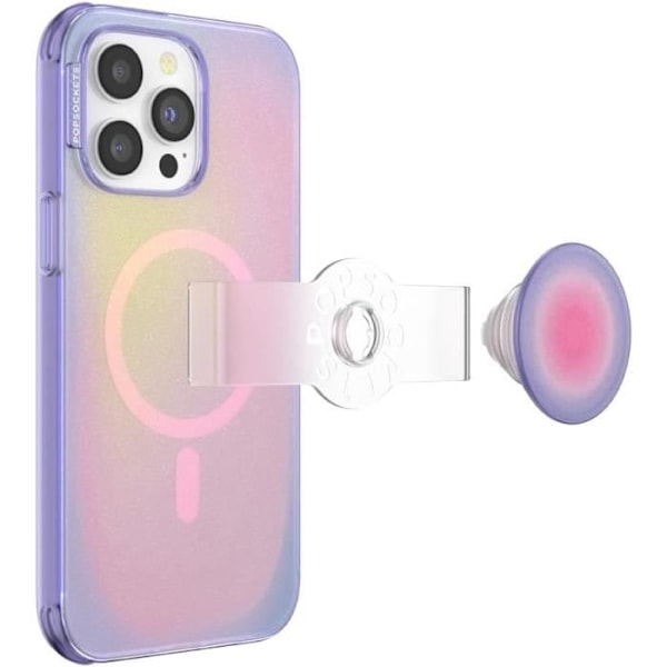 Coque - PopSockets - PopCase PlantCore - iPhone 14 Pro Max - Stöd PopGrip Slide - Halvstyv Kommer att ha