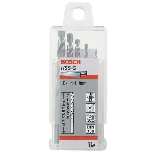 Bosch HSS-G jordborr, DIN 338 5,1 x 52 x 86 mm