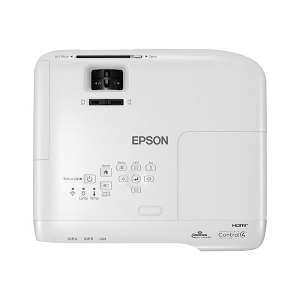 EPSON EB-992F - 3LCD-projektor - 4000 lumen - Full HD