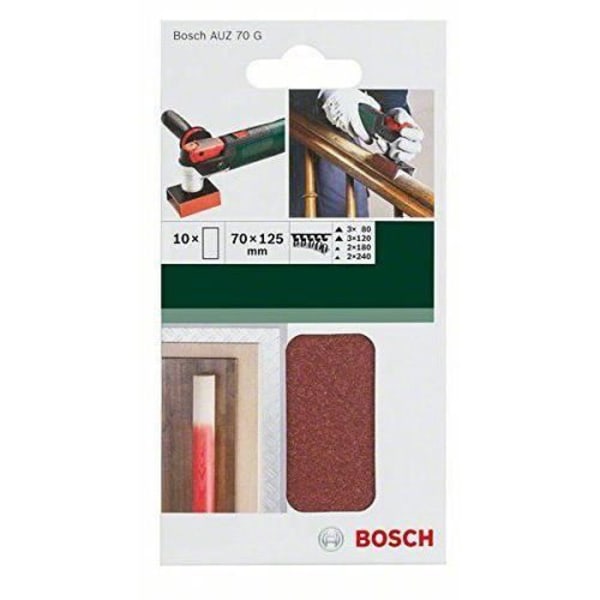 BOSCH Slippapper 125 mm - Korn 80-180-240-120