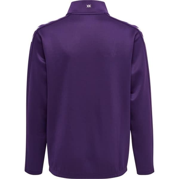 Hummel hmlCORE XK Sweatshirt barn Half-Zip lila/vit – BEECOOL® fleece Lila/vit 6 år
