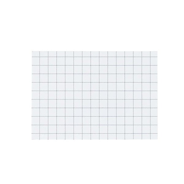 Blocknot - block av linjerad papper Tsi, A8-format, 100-rutigt - 5-pack, vit